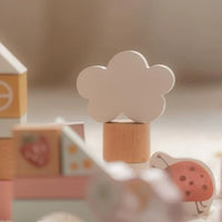 Costruzioni in Legno Blocchi Rosa Pink Fairy Garden - Building Blocks Pink Fairy Garden (LD7345)