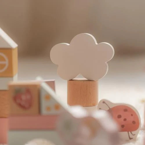 Costruzioni in Legno Blocchi Rosa Pink Fairy Garden - Building Blocks Pink Fairy Garden (LD7345)