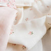 Set Due Mussole Swaddle Bianche Mussoline Size 70 x 70 cm - Swaddle White Fairy Garden Fairy Blossom
