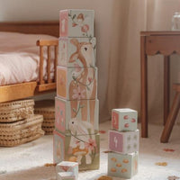 Little Dutch | Cubi Impilabili Rosa Fairy Garden | LD7339