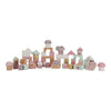 Costruzioni in Legno Blocchi Rosa Pink Fairy Garden - Building Blocks Pink Fairy Garden (LD7345)