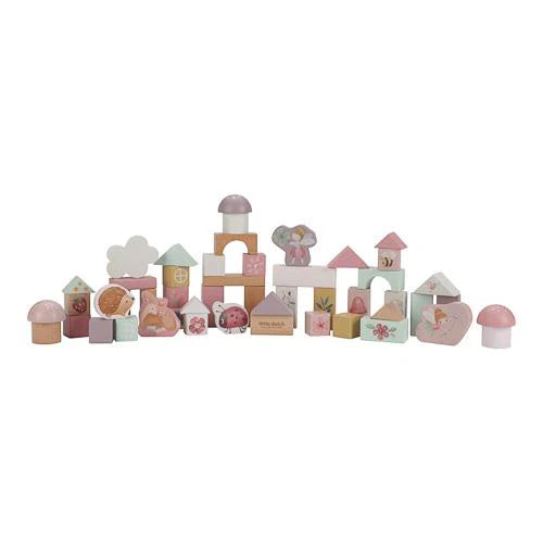 Costruzioni in Legno Blocchi Rosa Pink Fairy Garden - Building Blocks Pink Fairy Garden (LD7345)