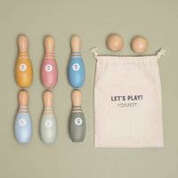 Bowling Set Gioco in Legno