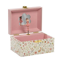 Carillon Musicale Portagioie con Ballerina Fairy Wonders - Musical Jewellery Box Pink