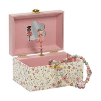 Carillon Musicale Portagioie con Ballerina Fairy Wonders - Musical Jewellery Box Pink
