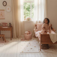 Tappeto a Pois Rosa - Rug Dots Pink Multi Colored Essentials (RU10154009)