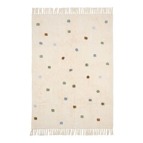 Tappeto a Pois Blu - Rug Dots Blue Multi Colored Essentials (RU10144035)