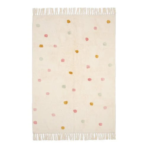 Tappeto a Pois Rosa - Rug Dots Pink Multi Colored Essentials (RU10154009)