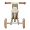 Triciclo in Legno Verde Olive Primi Passi - Wooden Tricycle Olive