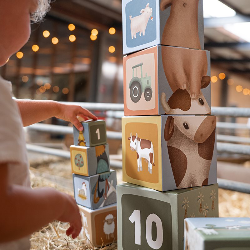 Cubi Impilabili Little Farm - Stacking Blocks Little Farm