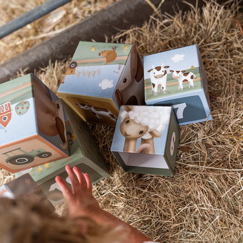 Cubi Impilabili Little Farm - Stacking Blocks Little Farm