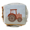 Cubo Multisensoriale In Stoffa Attività Cubo Morbido Little Farm - Activities Cube Little Farm