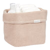 Cestino Portaoggetti in Maglia Small Beige