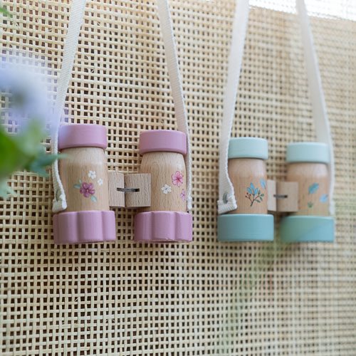 Binocolo in Legno Fairy Garden Rosa - Wooden Telescope Pink Fairy Garden (LD9102)
