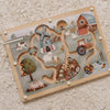 Labirinto Magnetico Piccola Fattoria Gioco in Legno - Magnetic Maze Little Farm
