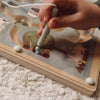 Labirinto Magnetico Piccola Fattoria Gioco in Legno - Magnetic Maze Little Farm