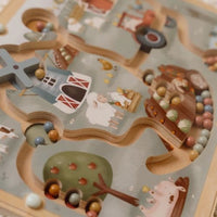 Labirinto Magnetico Piccola Fattoria Gioco in Legno - Magnetic Maze Little Farm