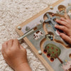 Labirinto Magnetico Piccola Fattoria Gioco in Legno - Magnetic Maze Little Farm