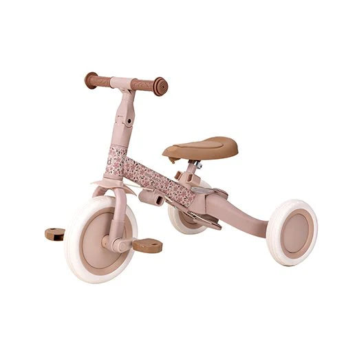 Triciclo 4 in 1 Rosa - 4 in 1 Tricycle Pink