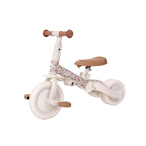 Triciclo 4 in 1 Bianco - 4 in 1 Tricycle Off White
