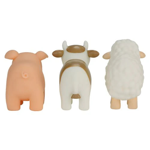 Set di Animali in Gomma da Bagno Little Farm - Bath Figures Set Multicolored Little Farm