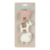Set di Animali in Gomma da Bagno Little Farm - Bath Figures Set Multicolored Little Farm
