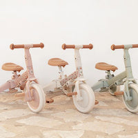 Triciclo 4 in 1 Bianco - 4 in 1 Tricycle Off White