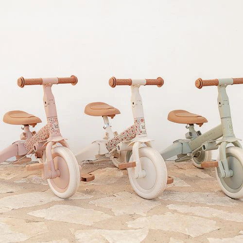 Triciclo 4 in 1 Bianco - 4 in 1 Tricycle Off White