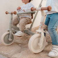 Triciclo 4 in 1 Bianco - 4 in 1 Tricycle Off White