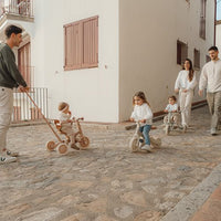 Triciclo 4 in 1 Bianco - 4 in 1 Tricycle Off White