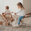 Triciclo 4 in 1 Bianco - 4 in 1 Tricycle Off White