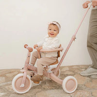 Triciclo 4 in 1 Rosa - 4 in 1 Tricycle Pink