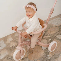 Triciclo 4 in 1 Rosa - 4 in 1 Tricycle Pink