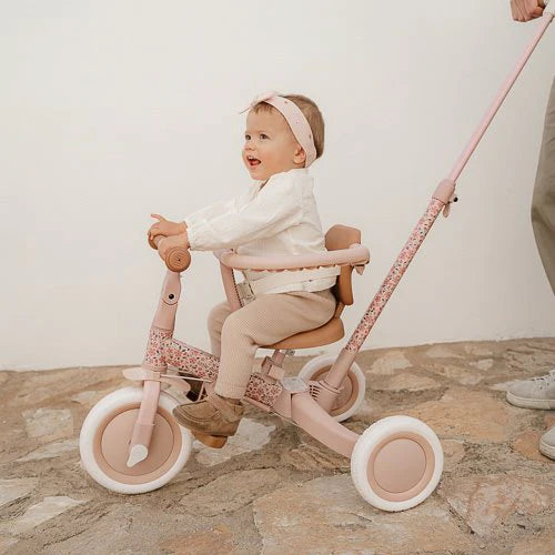 Triciclo 4 in 1 Rosa - 4 in 1 Tricycle Pink