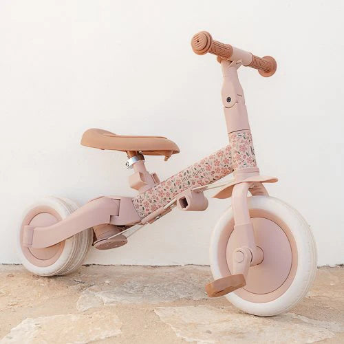 Triciclo 4 in 1 Rosa - 4 in 1 Tricycle Pink