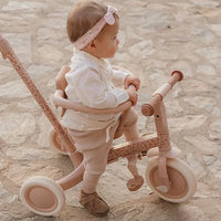 Triciclo 4 in 1 Rosa - 4 in 1 Tricycle Pink