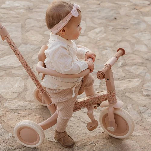 Triciclo 4 in 1 Rosa - 4 in 1 Tricycle Pink