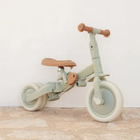 Triciclo 4 in 1 Verde - 4 in 1 Tricycle Green