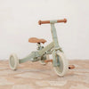 Triciclo 4 in 1 Verde - 4 in 1 Tricycle Green