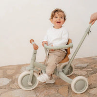 Triciclo 4 in 1 Verde - 4 in 1 Tricycle Green