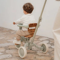 Triciclo 4 in 1 Verde - 4 in 1 Tricycle Green