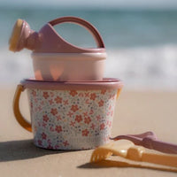 Little Dutch | Set Giochi da Spiaggia Secchiello Fiori Rosa 5 Pezzi | 2014446