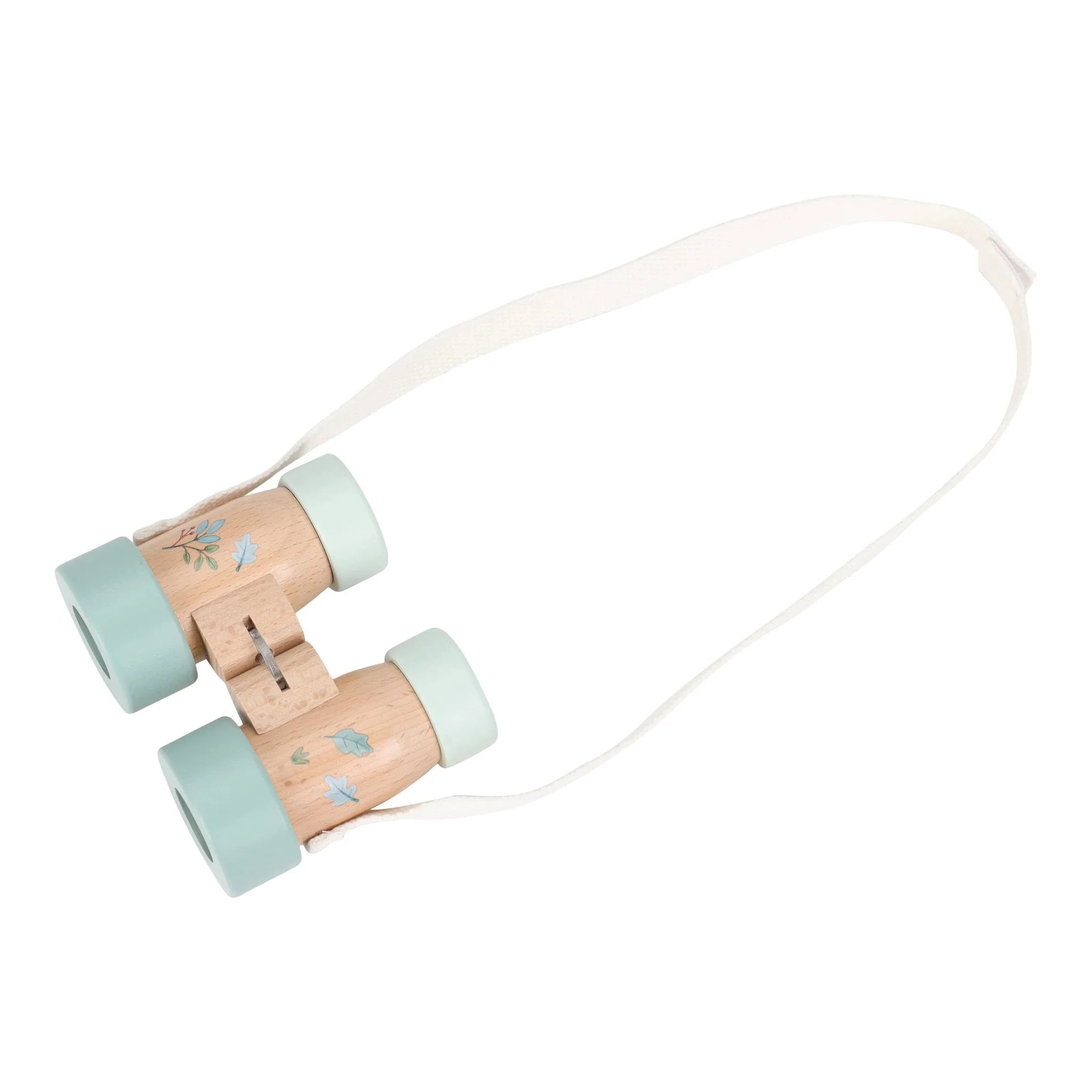 Binocolo in Legno Forest Garden Blu - Wooden Telescope Blue Forest Friends (LD9103)