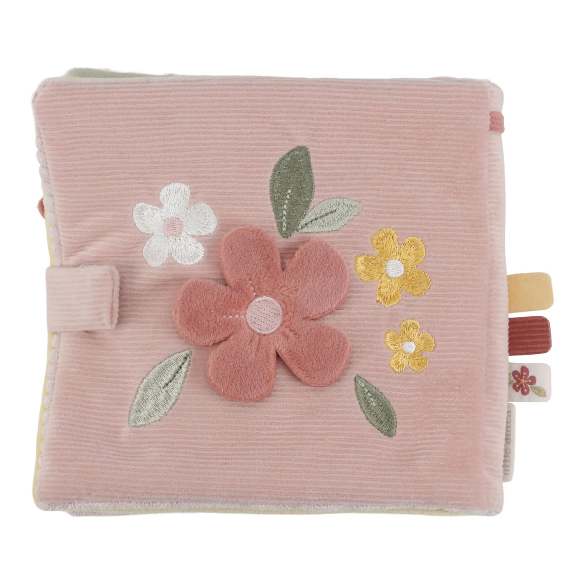 Libro Morbido in Stoffa Multi Attività Fairy Garden - Soft Activity Pink Fairy Garden