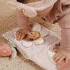 Libro Morbido in Stoffa Multi Attività Fairy Garden - Soft Activity Pink Fairy Garden