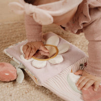 Libro Morbido in Stoffa Multi Attività Fairy Garden - Soft Activity Pink Fairy Garden
