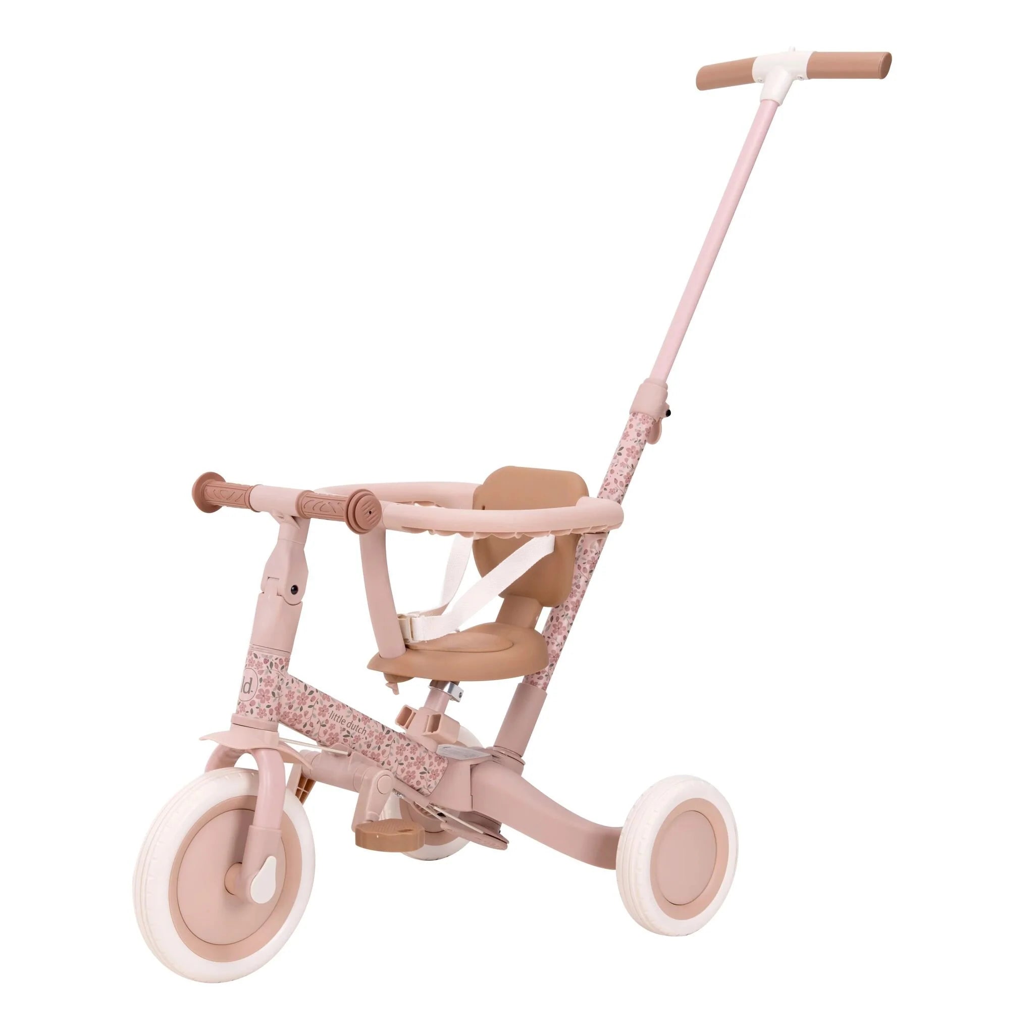 Triciclo 4 in 1 Rosa - 4 in 1 Tricycle Pink