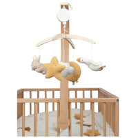 Giostrina Musicale in Legno Beige Newborn Naturals - Little Dutch Wooden Music Beige Newborn Naturals