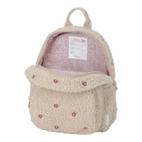 Zaino Teddy Sabbia con Fiorellini - Teddy Backpack Sand