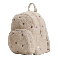 Zaino Teddy Sabbia con Fiorellini - Teddy Backpack Sand